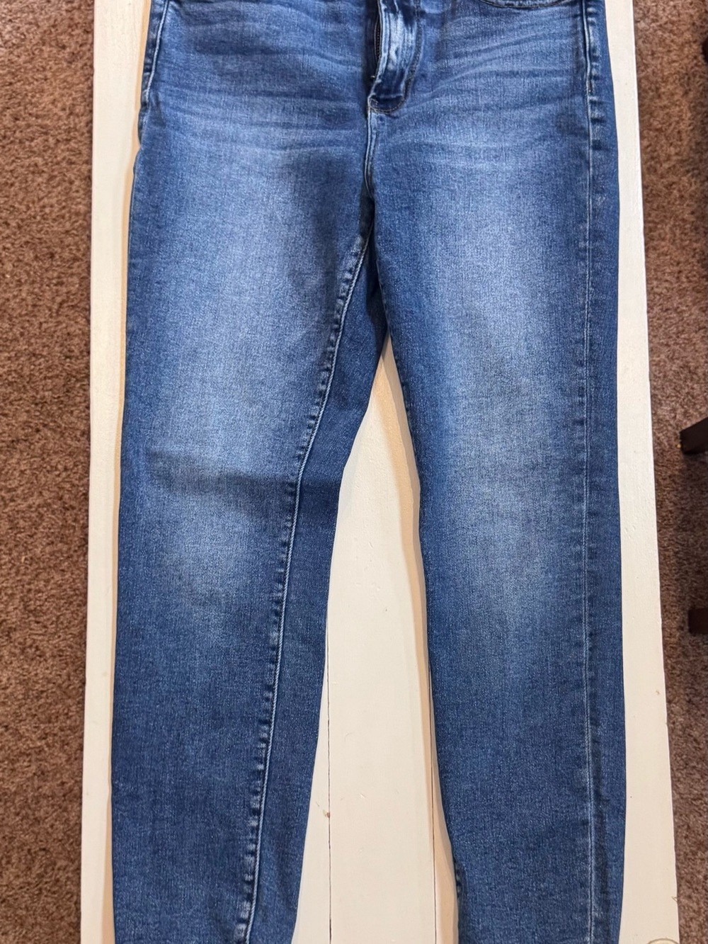 Women’s Vervet by Flying Monkey Skinny Jeans in Medium Blue Wash